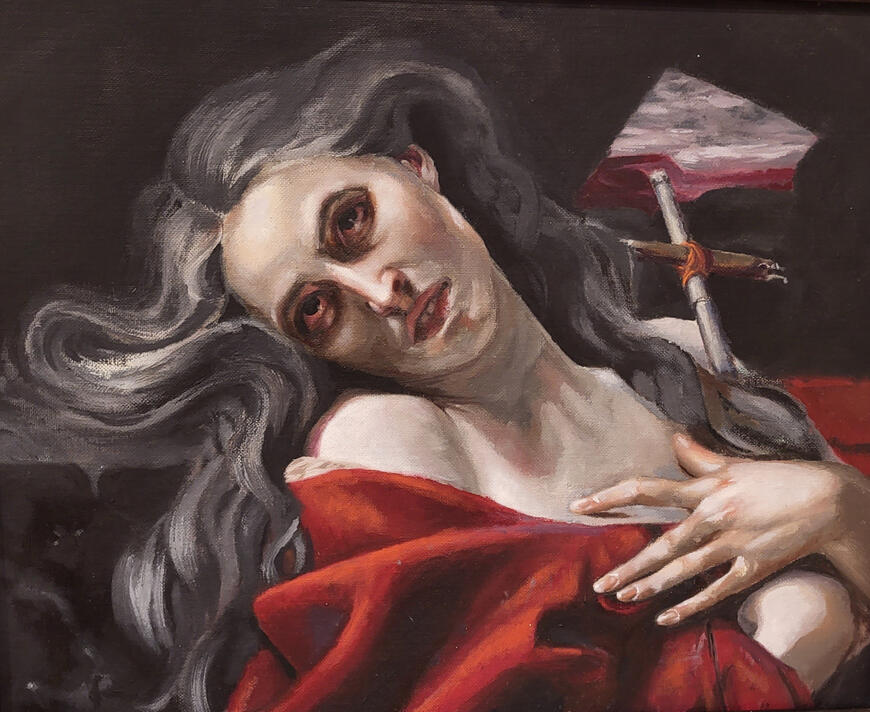 Mary Magdalene / Study of Hughes Merle (2023)